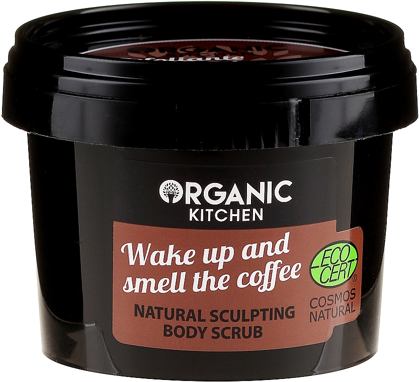 Körperpeeling mit Kakaobutter und natürlichem Kaffeeextrakt gegen Cellulite - Organic Shop Organic Kitchen Body Scrub