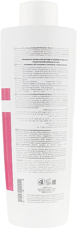 Revitalisierendes Shampoo - Lisap Top Care Repair Chroma Care Revitalising Shampoo — Bild N4