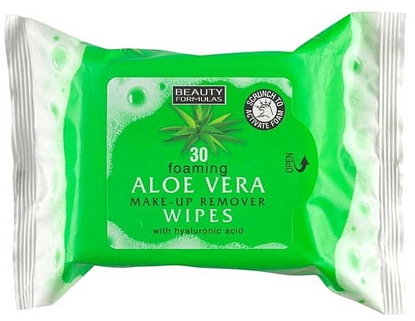 Reinigungstücher mit Aloe Vera - Beauty Formulas Cleansing Wipes With Aloe Vera — Bild N1
