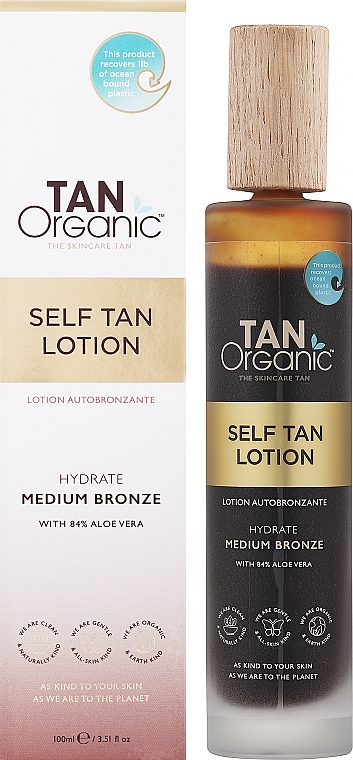 Selbstbräunungslotion - TanOrganic Certified Organic Self Tan Lotion — Bild N2