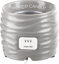 Düfte, Parfümerie und Kosmetik Elektrischer Wachswärmer mit Timer - Yankee Candle Noah Grey Electric Wax Melt Warmer with Timer