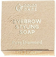 Augenbrauen-Stylingseife - Color Care Eyebrown Styling Soap Pure Diamont — Bild N2