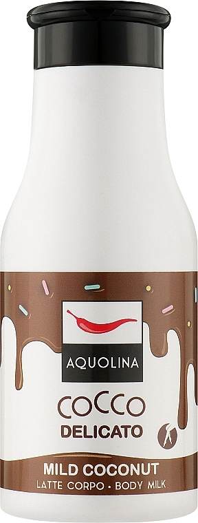 Körpermilch Kokos - Aquolina Body Milk Coconut — Bild N1