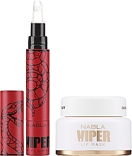 Set - Nabla Viper Day & Night Lip Treatment Kit Coconut Cream (Lippenpomade 4ml + Lippenmaske 15ml)  — Bild N2