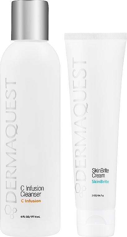 Gesichtspflegeset - Dermaquest (Reinigungsgel 177.4ml + Gesichtscreme 56.7g + Kosmetiktasche 1 St.) — Bild N2