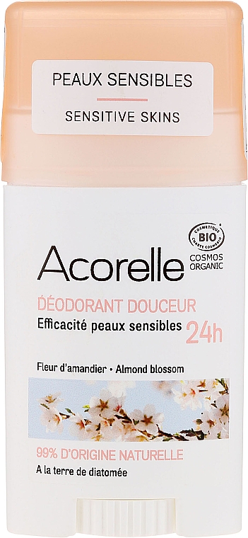 Deostick mit Mandelblüte - Acorelle Deodorant Stick Gel Almond Blossom — Bild N1