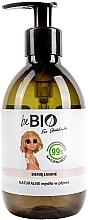Düfte, Parfümerie und Kosmetik Natürliche Flüssigseife mit Leinsamen - BeBio Natural Liquid Soap Flax Seeds
