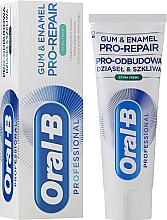 Schützende und regenerierende Zahnpasta für Zahnfleisch und -schmelz - Oral-B Professional Gum & Enamel Pro-Repair Extra Fresh — Bild N2