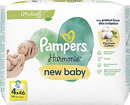 Feuchttücher für Babys 4x46 St. - Pampers New Baby Harmonie Body Wipes — Bild N8
