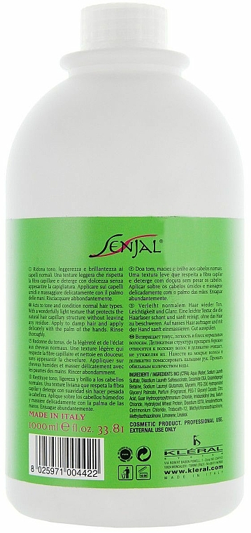 Regenerierendes Shampoo-Gel für normales Haar - Kleral System Vitalazing Gel Shampoo — Bild N5