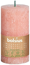 Düfte, Parfümerie und Kosmetik Stumpenkerze rosa 130x68 mm - Bolsius