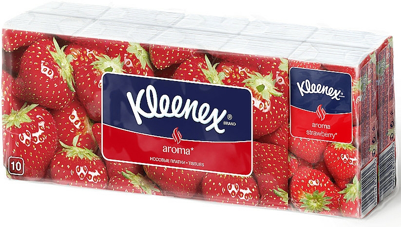 Taschentücher mit Erdbeerduft - Kleenex