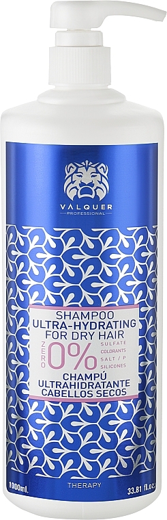 Ultra-feuchtigkeitsspendendes Shampoo für trockenes Haar - Valquer Shampoo Ultra-Hydrating For Dry Hair — Bild N2