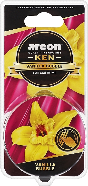 Auto-Lufterfrischer Vanilleblase - Areon Gel Ken Blister Vanilla Bubble — Bild N1