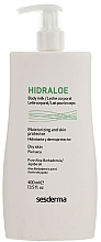 Feuchtigkeitsspendende und schützende Körpermilch - SesDerma Laboratories Hidraloe Body Milk — Bild N1