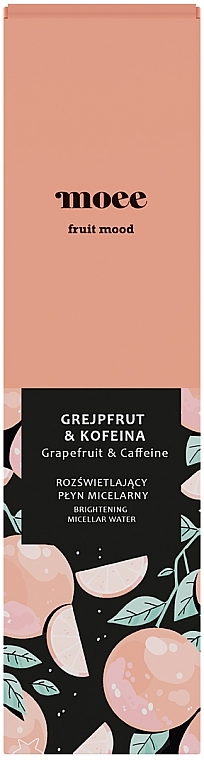 Mizellenwasser - Moee Fruit Mood Grapefruit & Caffeine — Bild N1