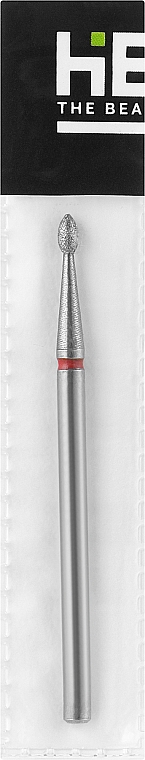 Nagelfräser in Geschossform 1,8 mm rot - Head The Beauty Tools — Bild N1