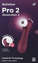 Düfte, Parfümerie und Kosmetik Vakuum-Klitoris-Stimulator 3 Generationen - Satisfyer Pro 2 Generation 3 With Liquid Air Technology 