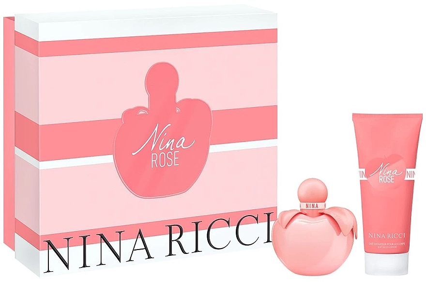 Nina Ricci Nina Rose - Duftset (Eau de Toilette 50ml + Körperlotion 75ml)  — Bild N1