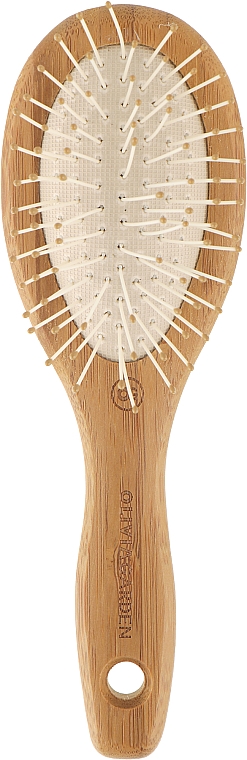 Massagebürste XS - Olivia Garden Bamboo Touch Detangle Nylon — Bild N1