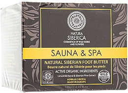 Düfte, Parfümerie und Kosmetik Natürliche nährende Fußbutter - Natura Siberica Foot Butter