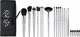 Düfte, Parfümerie und Kosmetik Make-up Pinselset 5-tlg. + Etui - Karaja Professional Brush Set