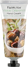 Handcreme mit Olivenextrakt - FarmStay Visible Difference Olive — Bild N2