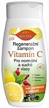 Regenerierendes Shampoo für normales bis trockenes Haar mit Vitamin C  - Bione Cosmetics Vitamin C Hair Shampoo — Bild N1