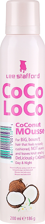 Haarmousse mit Kokosnuss - Lee Stafford Coco Loco CoConut Mousse — Bild N1