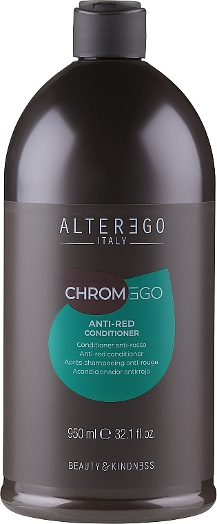 Conditioner zur Neutralisierung von Kupfersträhnchen - Alter Ego ChromEgo Anti-Red Conditioner  — Bild N1