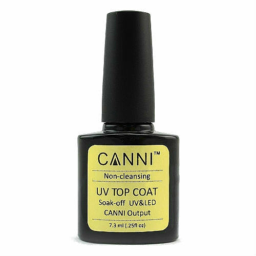 Soak-Off Versiegelungsgel - Canni Gel Non-cleansing Top Coat — Bild N2