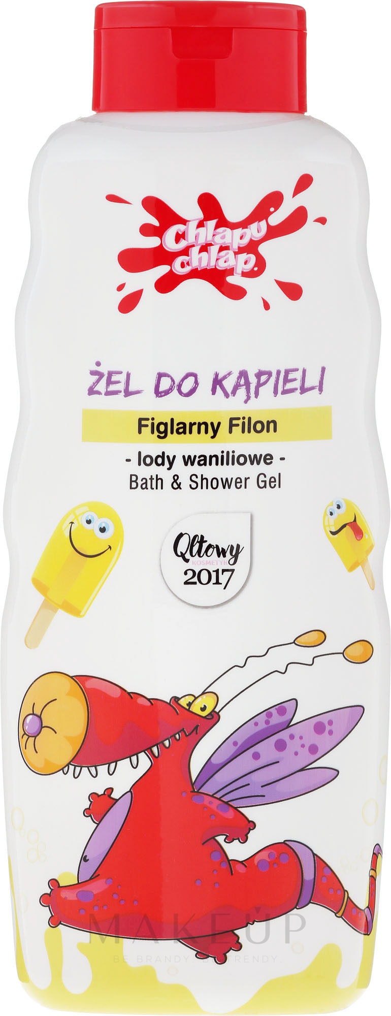 Bade- und Duschgel für Kinder mit Vanilleeis-Duft - Chlapu Chlap Bath & Shower Gel — Bild 710 ml