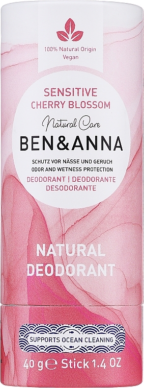 Deodorant für empfindliche Haut - Ben & Anna Sensitive Cherry Blossom Deodorant — Bild N2
