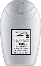 Düfte, Parfümerie und Kosmetik 2in1 Duschgel und Shampoo für Männer - Byphasse Men Shower Gel-Shampoo 2in1 Urban Swing