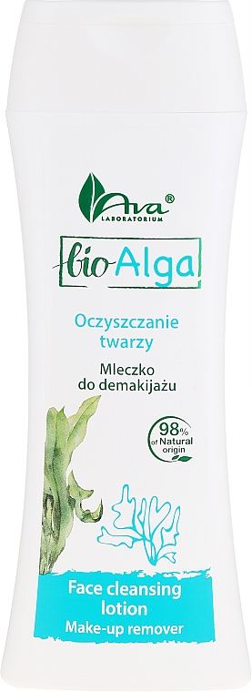 Gesichtsreinigungslotion zum Abschminken - Ava Laboratorium Bio Alga Face Cleansing Lotion Make-Up Remover — Bild N1