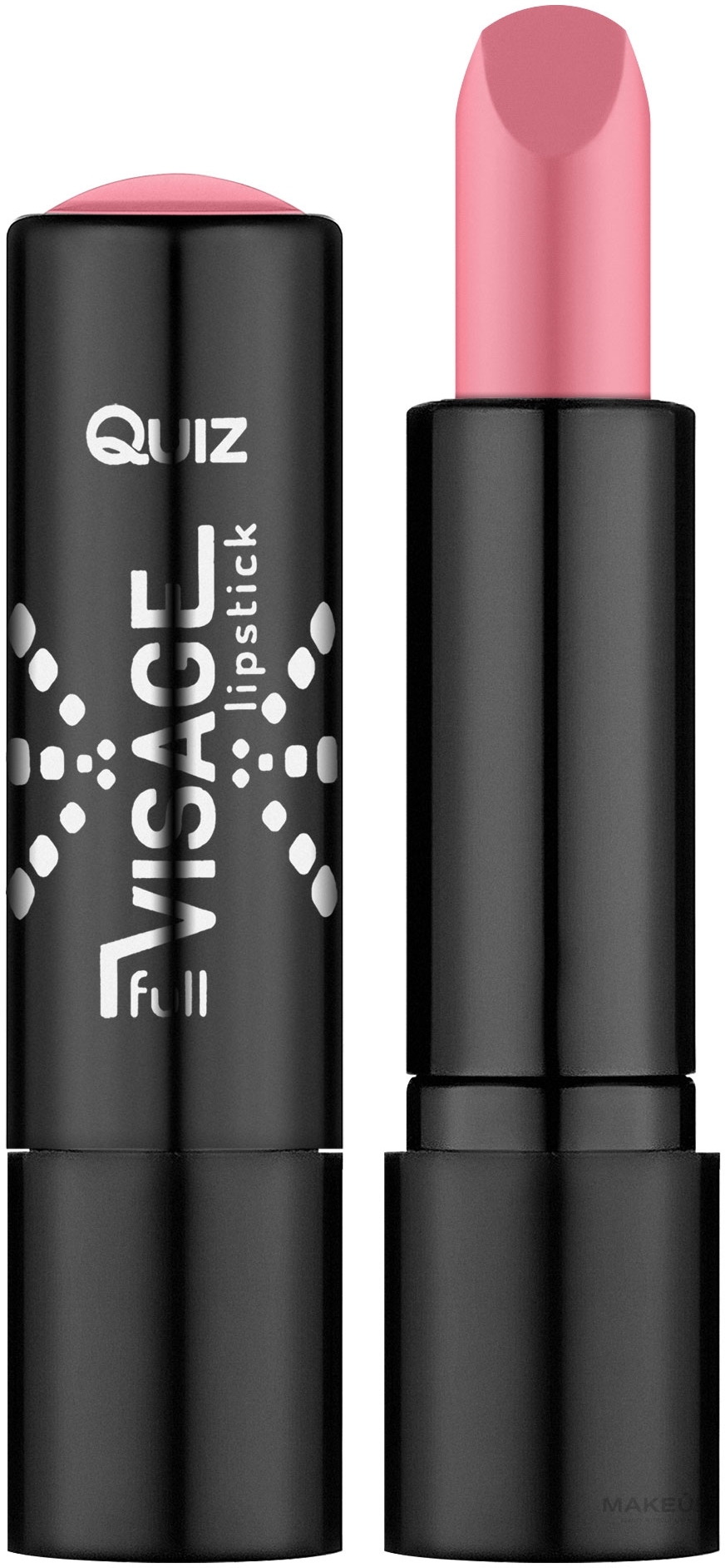 Pflegender Lippenstift mit Vitamin E - Quiz Cosmetics Full Visage Lipstick — Bild 02 - Sweet Pink