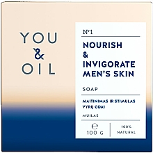 Düfte, Parfümerie und Kosmetik Pflegende Seife für Männer - You & Oil Nourish & Invigorate Men