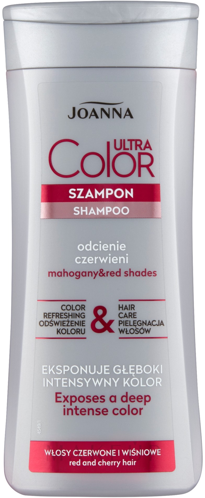 Pflegeshampoo für rotes Haar - Joanna Ultra Color System — Bild 200 ml