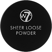 Loser Gesichtspuder - W7 Sheer Loose Powder — Bild N2