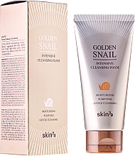 Düfte, Parfümerie und Kosmetik Feuchtigkeitsspendender Reinigungsschaum für das Gesicht mit Schneckenextrakt - Skin79 Golden Snail Cleansing Foam