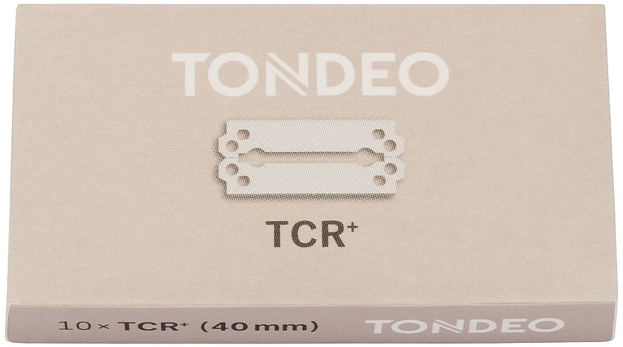 Rasierklingen 40 mm 10 St. - Tondeo TCR+ Blades — Bild N1