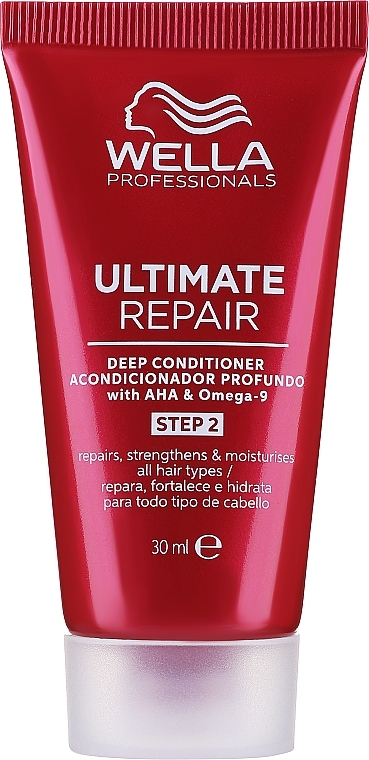 GESCHENK! Conditioner für alle Haartypen - Wella Professionals Ultimate Repair Deep Conditioner With AHA & Omega-9  — Bild N1