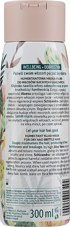 Feuchtigkeitsspendende Fluidmaske für trockenes Haar - Sessio Wellbeing Humectant Fluid-Mask For Dry & Brittle Hair — Bild N2