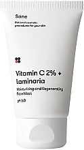 Düfte, Parfümerie und Kosmetik Feuchtigkeitsspendende Gesichtsmaske mit Vitamin C - Sane Face Mask