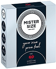Düfte, Parfümerie und Kosmetik Latexkondome Größe 60 3 St. - Mister Size Extra Fine Condoms