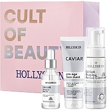 Düfte, Parfümerie und Kosmetik Set - Hollyskin Caviar Intensive Care (mask/100ml + foam/150ml + ser/50ml)