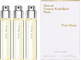 Maison Francis Kurkdjian Petit Matin - Duftset (Eau de Parfum Mini 3x11ml) — Bild N1