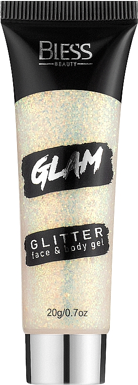 Glitzergel für Gesicht und Körper - Bless Beauty Glam Glitter Face & Body Gel  — Bild N1