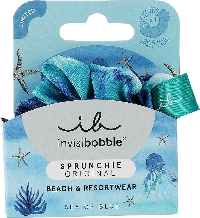 Haargummis - Invisibobble Sprunchie Original Bikini Sea of Blues — Bild N1