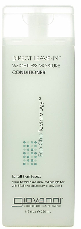 Conditioner ohne Ausspülen - Giovanni Eco Chic Hair Care Conditioner Direct Leave-In — Bild N1